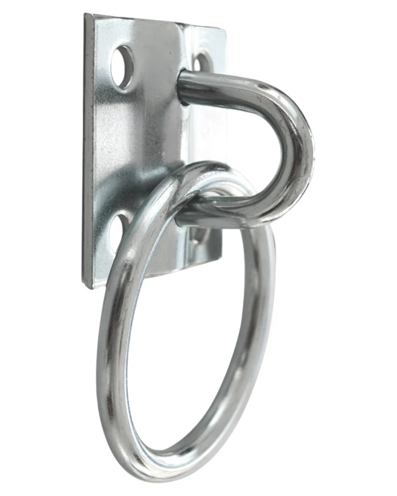 Anilla con placa STUBBS para fijar en pared S30P
