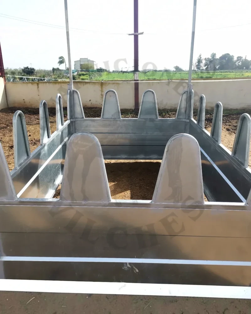 Forrajera de Suelo Rectangular de Acero Galvanizado | GV