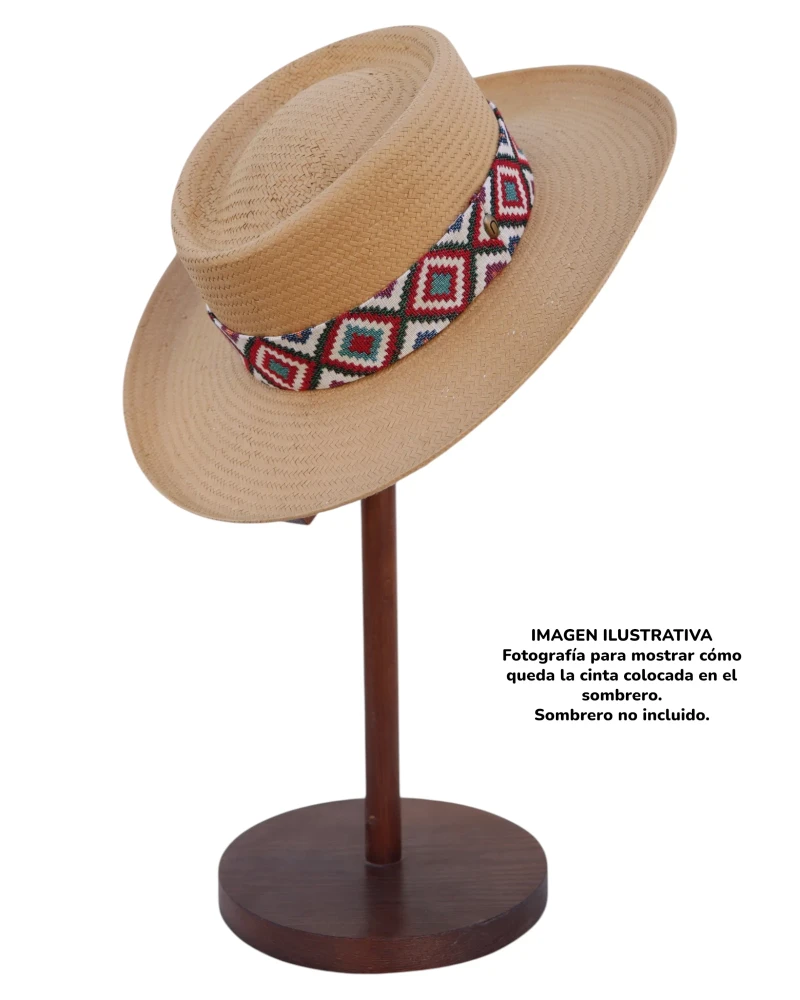 Cinta Étnica para Sombrero Gambler MOKA PS04 | ET06