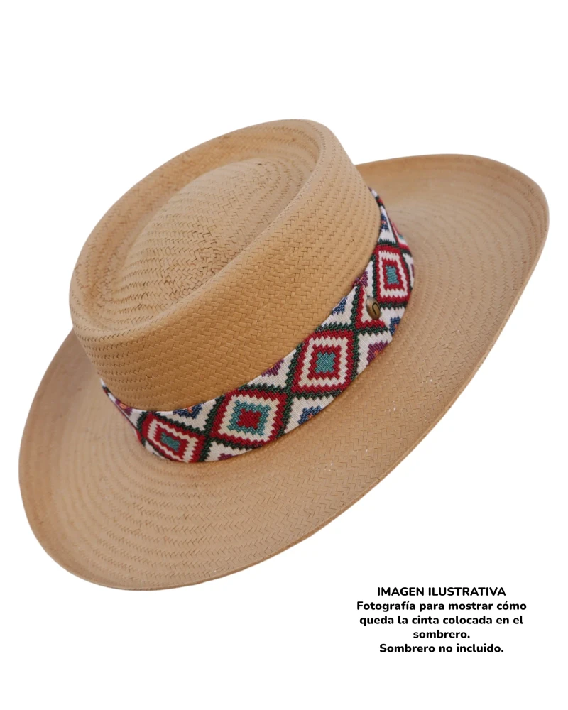 Cinta Étnica para Sombrero Gambler MOKA PS04 | ET06