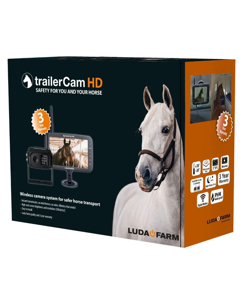 TrailerCam HD | Cámara para Remolque de Caballos