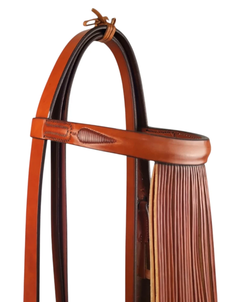 Cabezada Vaquera Premium | Hebilla Fragua