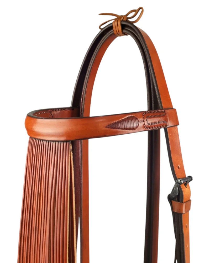 Cabezada Vaquera Premium | Hebilla Fragua