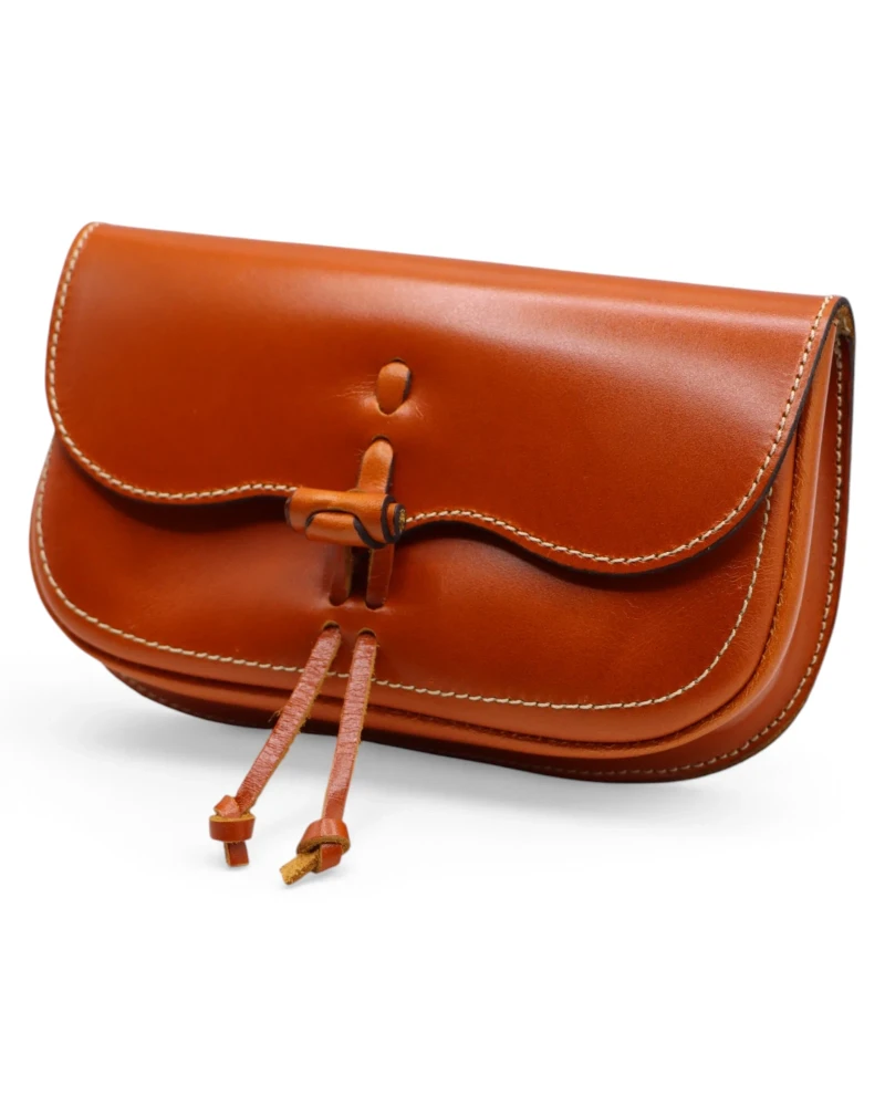 Bolso de Piel Vaqueta Flor | Amazona