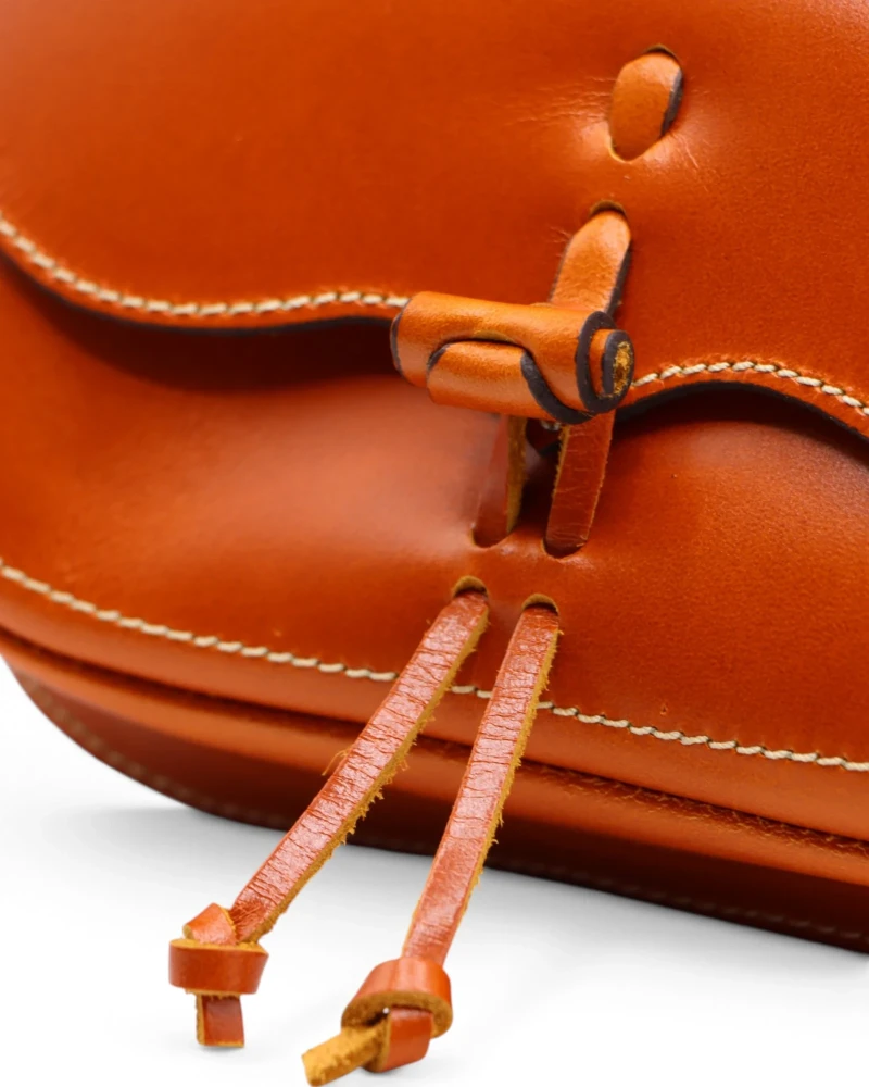 Bolso de Piel Vaqueta Flor | Amazona