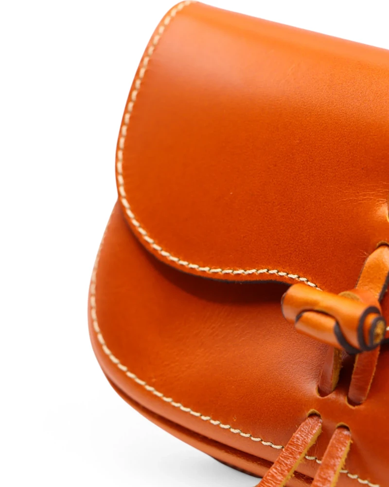 Bolso de Piel Vaqueta Flor | Amazona