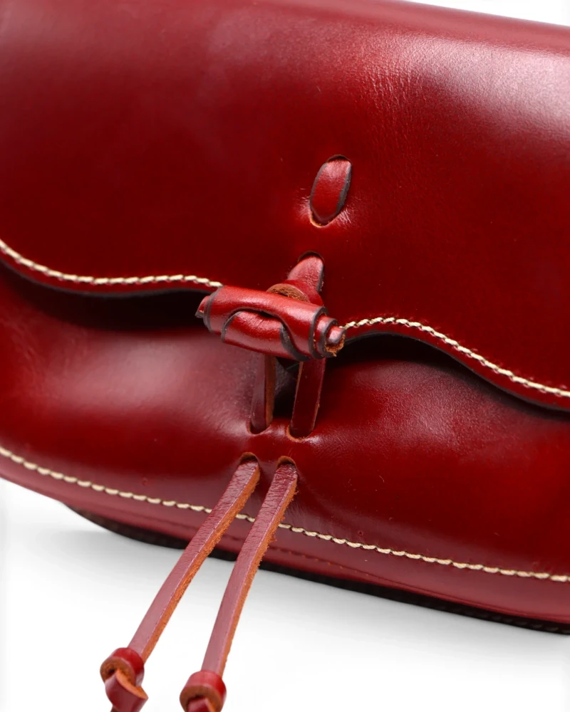 Bolso de Piel Vaqueta Flor | Amazona