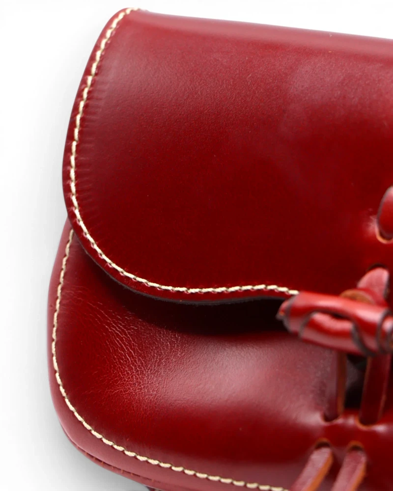 Bolso de Piel Vaqueta Flor | Amazona