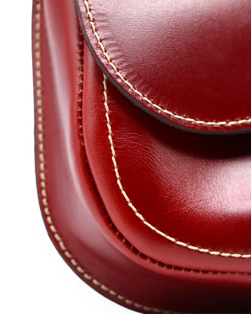 Bolso de Piel Vaqueta Flor | Amazona
