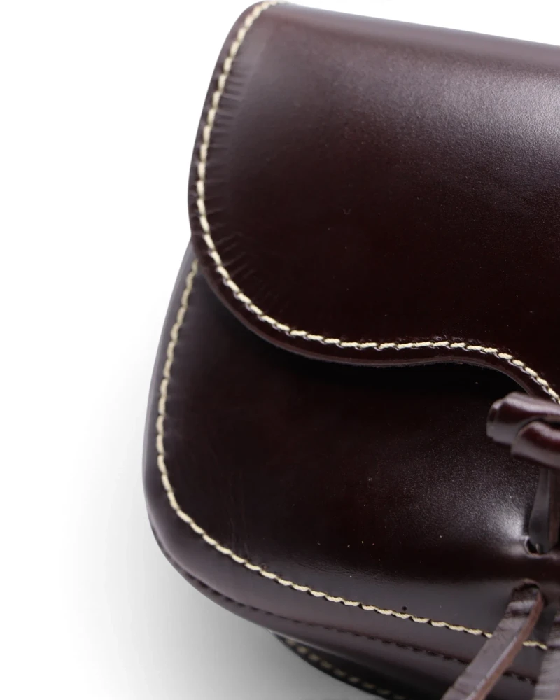 Bolso de Piel Vaqueta Flor | Amazona