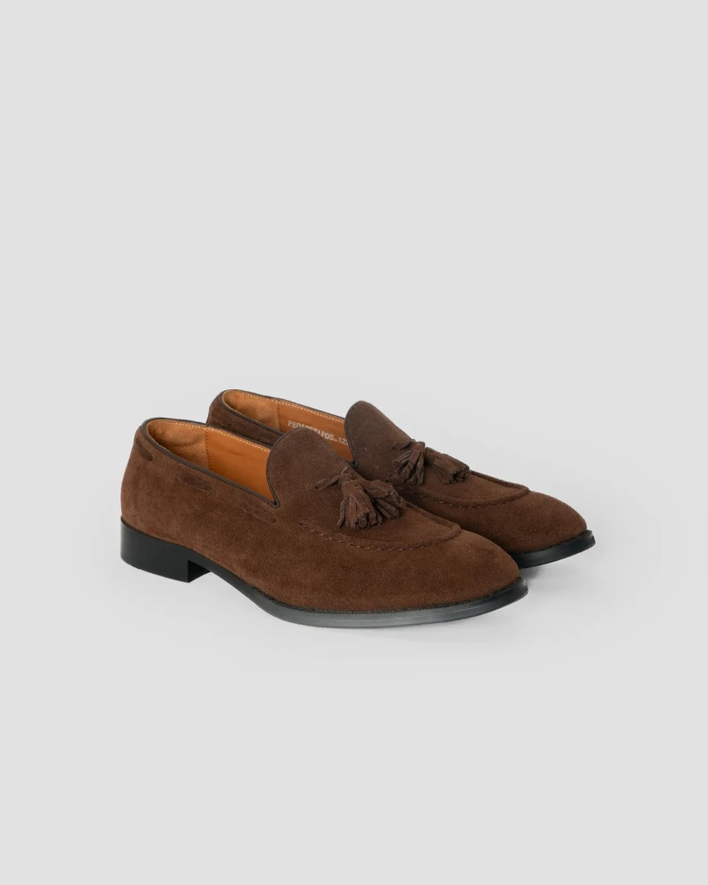 Zapato Ante Borlas