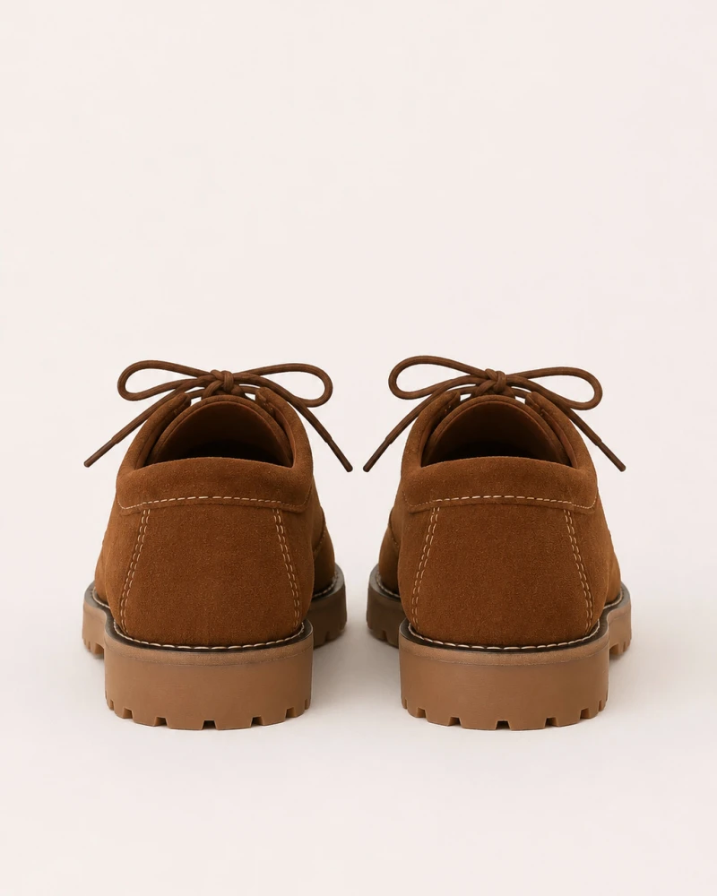 Zapato serraje Camel