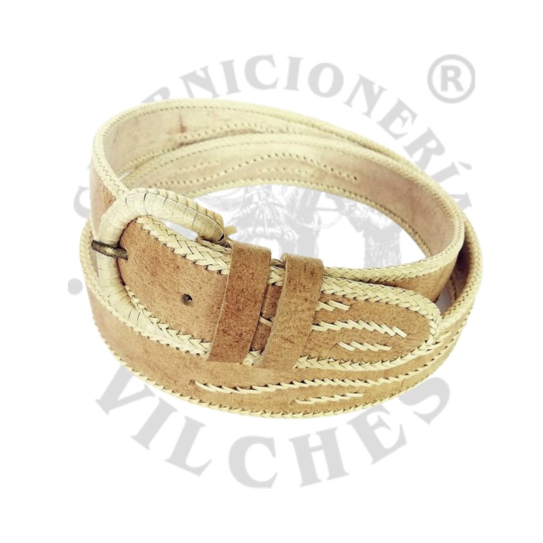 Cinturón de piel  Hebilla fragua - Guarnicionería Vilches